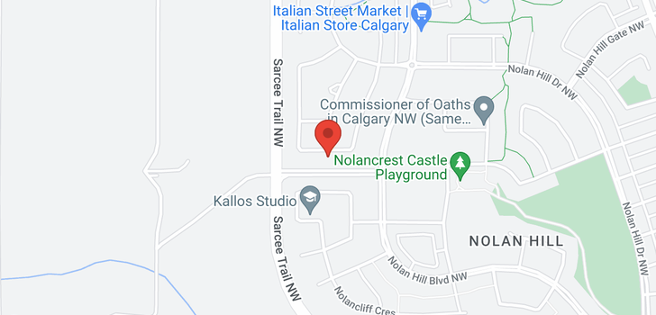 map of 148 Nolanhurst Crescent NW